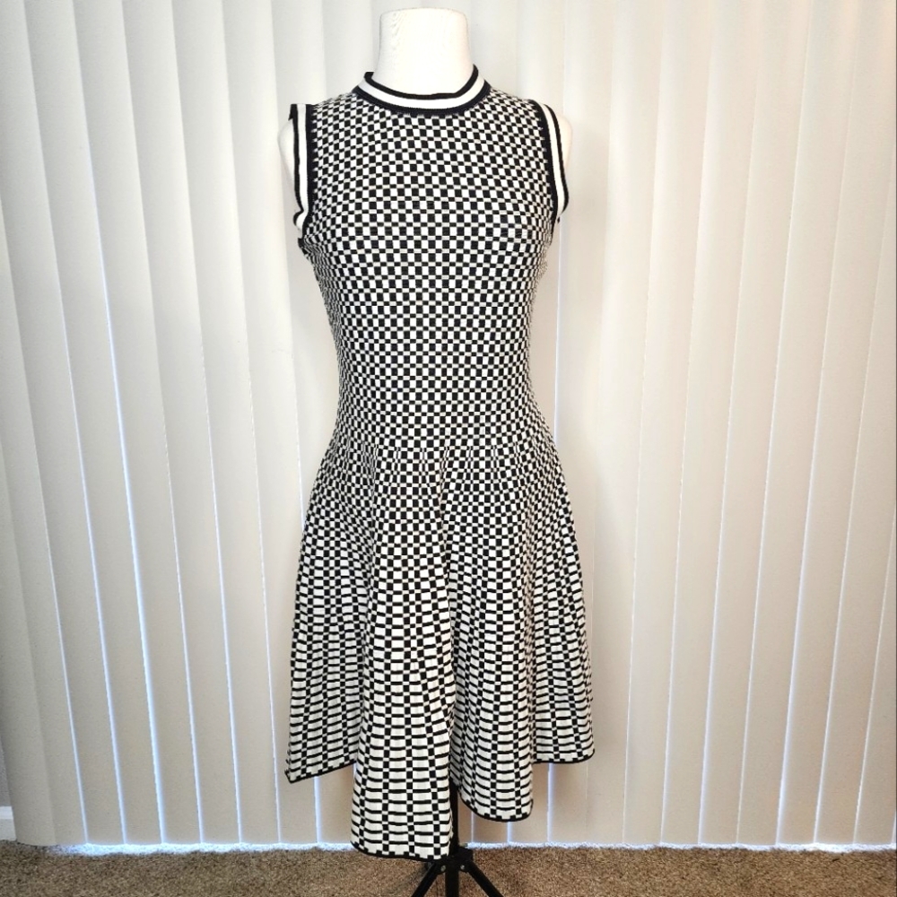 Kate Spade Plaid Jacquard Dress